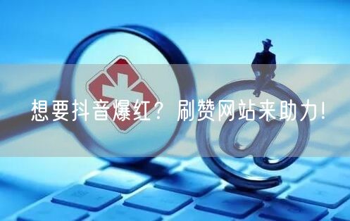 想要抖音爆红？刷赞网站来助力！