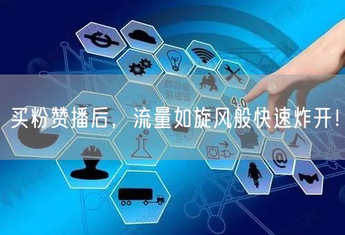 买粉赞播后，流量如旋风般快速炸开！