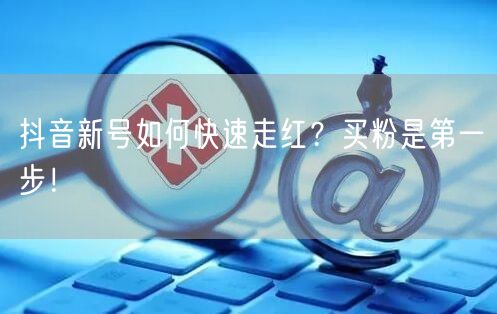 抖音新号如何快速走红？买粉是第一步！