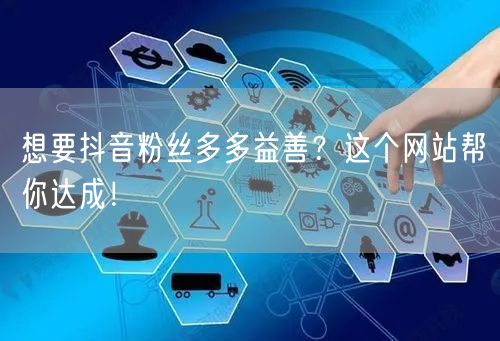 想要抖音粉丝多多益善？这个网站帮你达成！