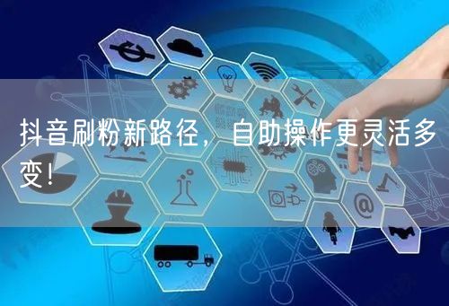 抖音刷粉新路径，自助操作更灵活多变！