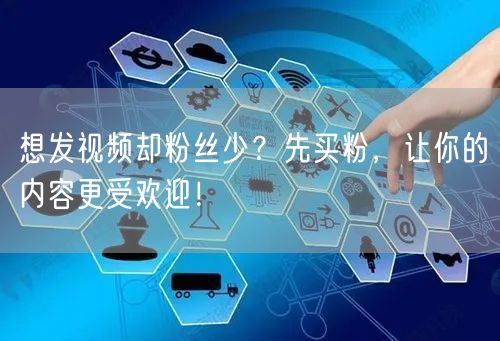 想发视频却粉丝少？先买粉，让你的内容更受欢迎！