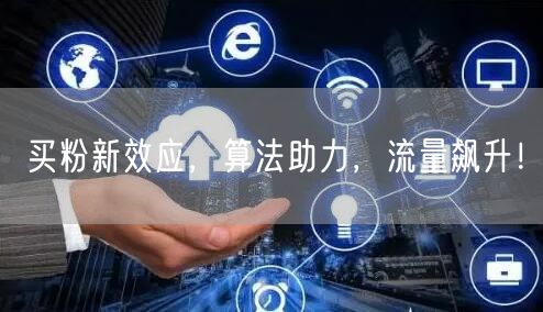 买粉新效应，算法助力，流量飙升！