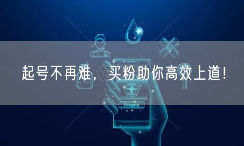 起号不再难，买粉助你高效上道！