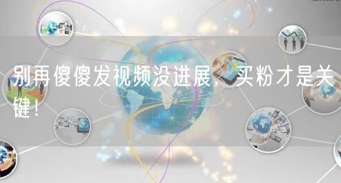 别再傻傻发视频没进展，买粉才是关键！