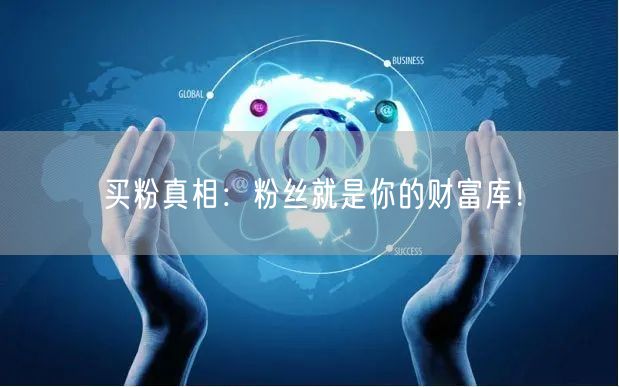 买粉真相：粉丝就是你的财富库！