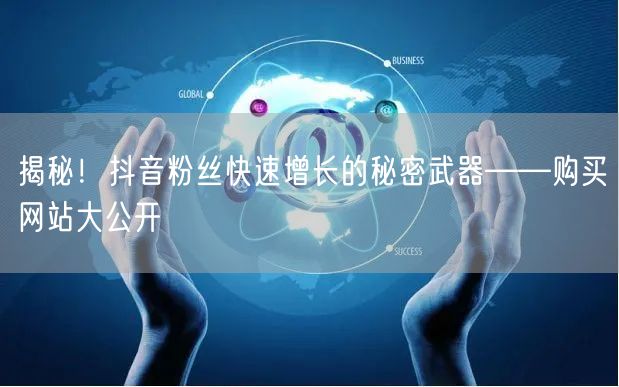 揭秘!抖音粉丝快速增长的秘密武器——购买网站大公开