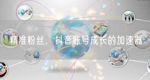 精准粉丝，抖音账号成长的加速器