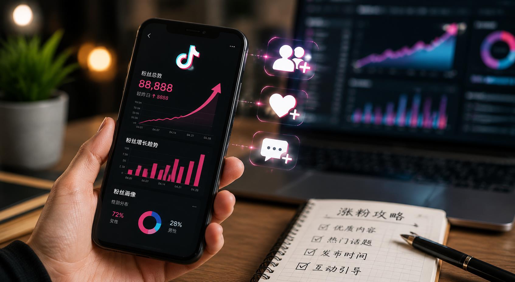 抖音刷粉攻略：快速积累粉丝的捷径